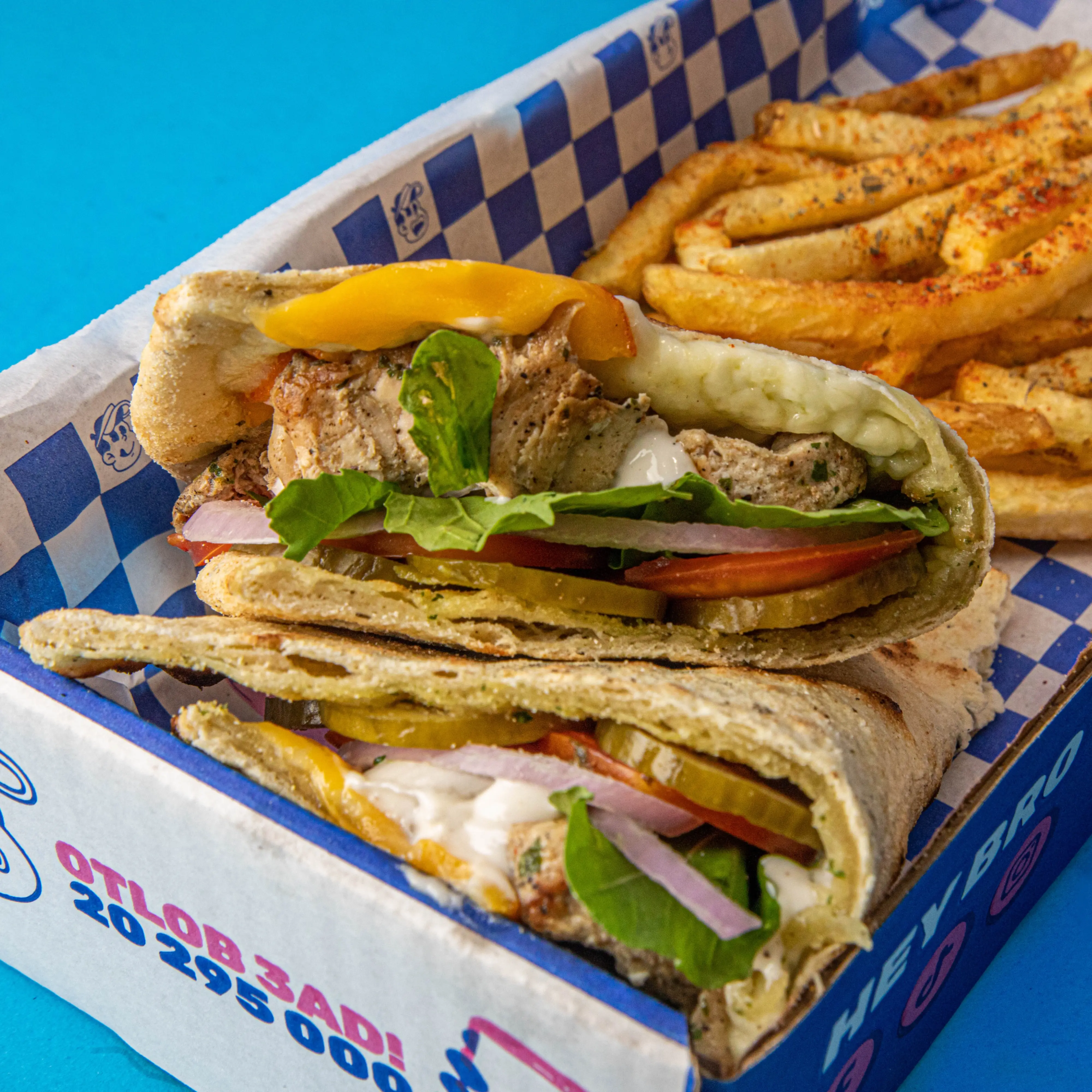 Makloub Sweet Chicken Mustard